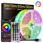 RGB LED Strip Lights with App Control — 5m to 30m