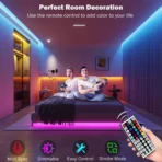 RGB LED Strip Lights with App Control — 5m to 30m - Image 3