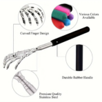 Extendable Telescopic Back Scratcher — Stainless Steel - Image 3