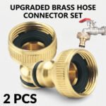 Brass Tap Connector Adaptor Universal Garden Tool Water Fit Hose
