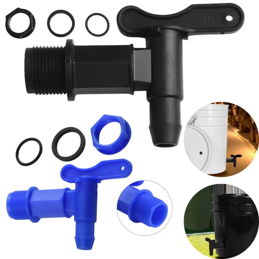 2PCS Water Butt Tap Hozelock Compatible Barrel Home Brew Replacement