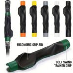 Golf Grip Trainer Aid Attachment Outdoor Swing Beginner Training