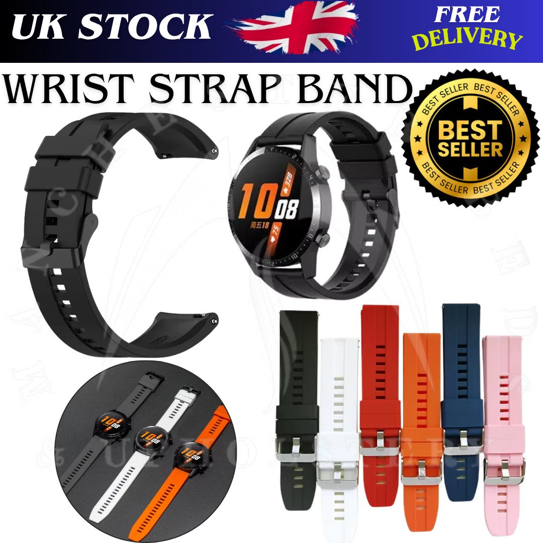 s-l1600-1026.jpg For Huawei Watch GT 2 GT 3 GT 4 46MM Silicone Replacement Wrist