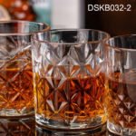 6 PCS Whisky Glasses Scotch Vodka Cocktail Drinking Glassware