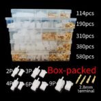 Electrical Connectors 2.8mm 2 3 4 6 9 Pin Wire Terminal Kit Car