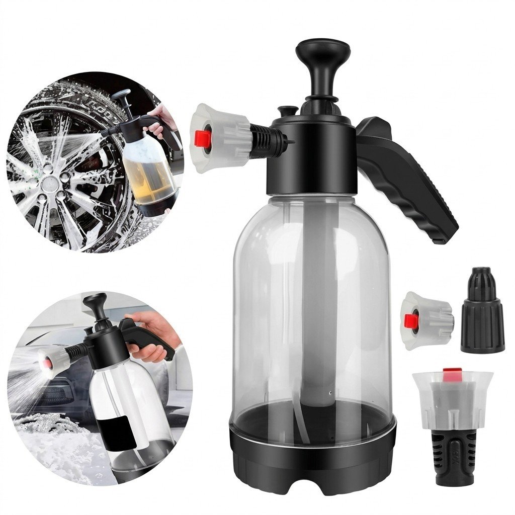 s-l1600-1071.jpg 2L Car Wash Pump Foam Sprayer Hand Held Wash Spray Bottle Snow Foam