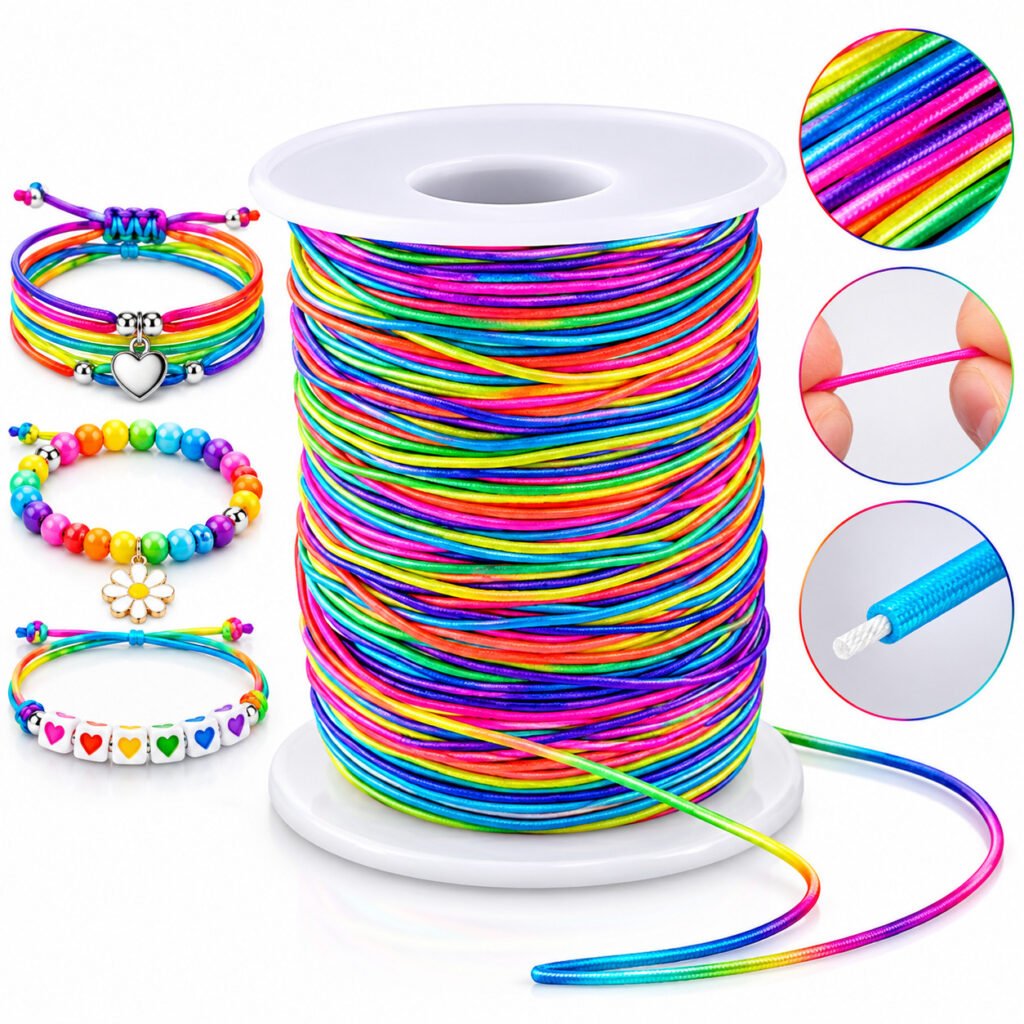 Strong Elastic Stretchy Thread Beading Cord Bracelet Jewellery