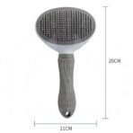 Hair Remover Pet Brush for Dog Cat Grooming Tool Self Cleaning