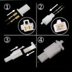 Electrical Connectors 2.8mm 2 3 4 6 9 Pin Wire Terminal Kit Car