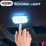 Car Interior Lighting LED Touch Light Mini Wireless Auto Roof