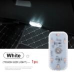 Car Interior Lighting LED Touch Light Mini Wireless Auto Roof