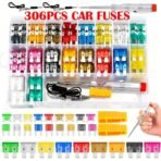 Car Fuses 120pc Blade Fuse Kit 5A-30A Assorted Box Automotive Van