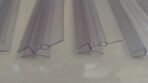 Shower Screen Door Seal Strip 4-6mm Glass Bath Door Seal Gap 20mm
