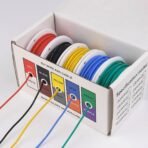 Flexible Silicone Wire 22AWG Stranded Tinned Copper Cable 5 Colours