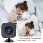 4K Mini WiFi Security Camera Night Vision Full Colour Wireless