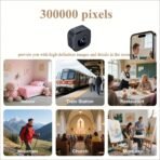 4K Mini WiFi Security Camera Night Vision Full Colour Wireless