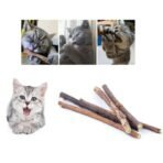 Cat Nip Sticks Dried Silvervine Dental Chew Toy Teeth Clean