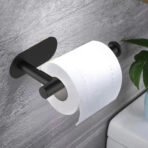 Stainless Steel Toilet & Kitchen Roll Paper Holder Self Adhesive