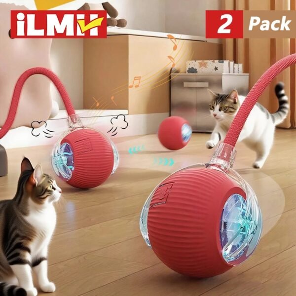 Automatic Rolling Ball Smart Pet Toy Electric Self-Moving Kitten