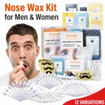 Nose Waxing Kit Wax Ear Hair Removal Painless & Easy Nasal Mens