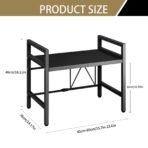 Expandable Microwave Shelf Organiser, Adjustable Kitchen Counter Rack