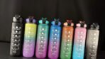 1L Sports Water Bottle Gym Travel Drinking Leakproof Bottle With
