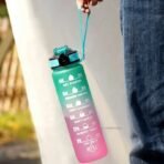 1L Sports Water Bottle Gym Travel Drinking Leakproof Bottle With