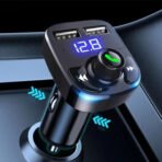 Car Charger Bluetooth 5.0 Wireless FM Transmitter MP3 Player USB PD