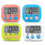 Digital Kitchen Timer Mini Magnetic Countdown LCD 99 Min Alarm Loud