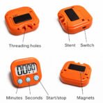 Digital Kitchen Timer Mini Magnetic Countdown LCD 99 Min Alarm Loud