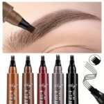 Microblading Tattoo Eyebrow 3D Liquid Ink Pen Waterproof 4 Fork