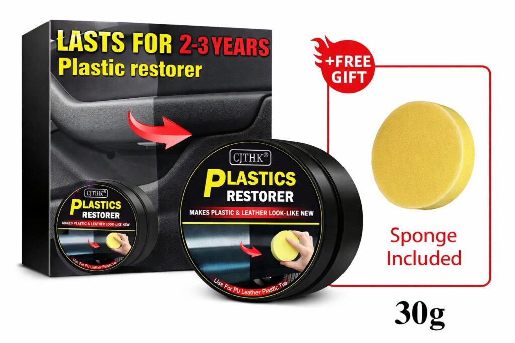 Car Plastic Restorer Back To Black Gloss Plastic Renovator