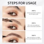 Microblading Tattoo Eyebrow 3D Liquid Ink Pen Waterproof 4 Fork