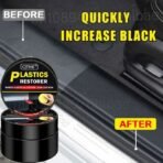 Car Plastic Restorer Back To Black Gloss Plastic Renovator