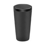 All Black Touch Bin Kitchen Rubbish Bin Dustbin Home Plastic