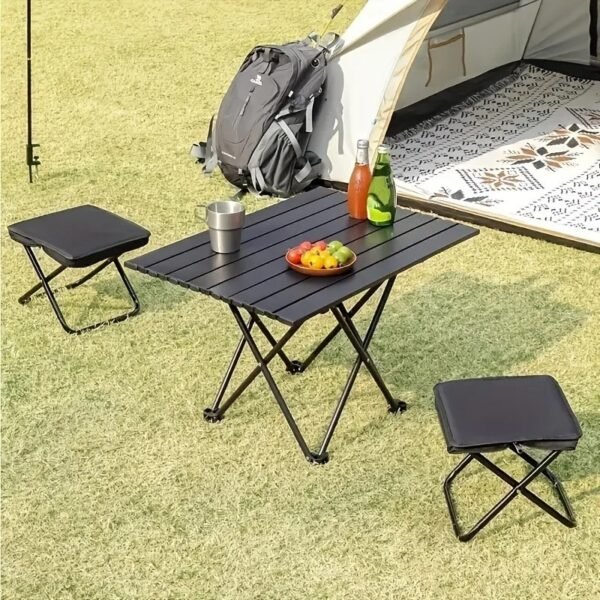 Folding Stool Portable Chair Steel Bracket for Outdoor Hiking