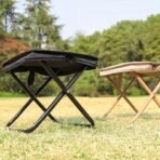 Folding Stool Portable Chair Steel Bracket for Outdoor Hiking