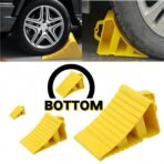 Solid Wheel Chocks Tyre Stoppers For Truck RV Trailer Car
