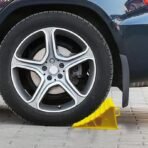 Solid Wheel Chocks Tyre Stoppers For Truck RV Trailer Car