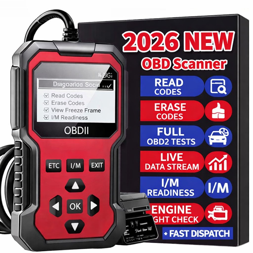 OBD2 Scanner, Car Fault Code Reader for Engine Diagnostics OBD2 Scanner, Car Fault Code Reader for Engine Diagnostics