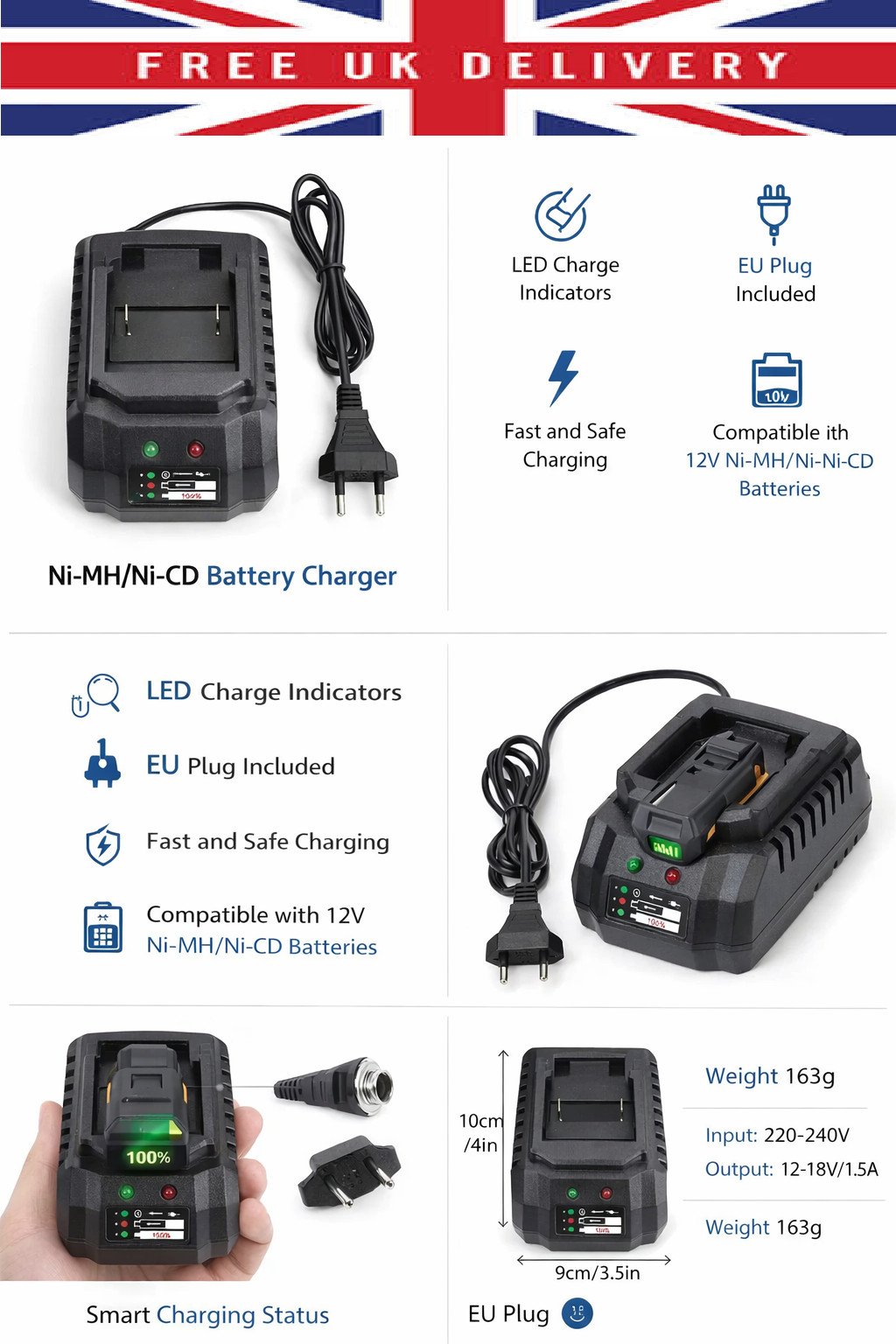 18V 21V Battery Charger for Makita Style Tools Electric Drill 18V 21V Battery Charger for Makita Style Tools Electric Drill