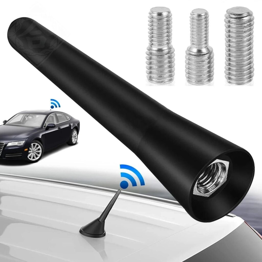 Universal Car Antenna Strong FM AM DAB Roof Mount 6.5cm with Screws