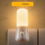 Plug In Low Energy Automatic LED Baby Night Light Dusk To Dawn