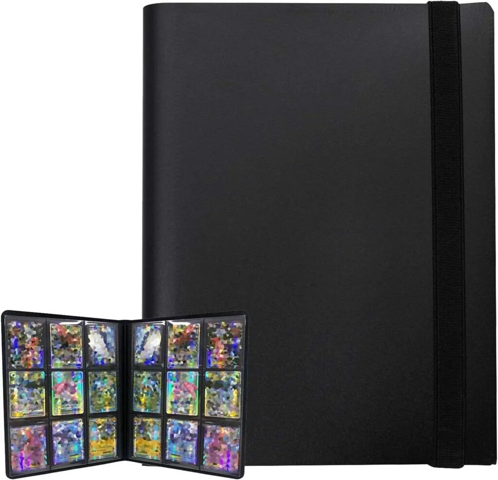 360-Card Trading Card Binder, 4 and 9 Pocket Album