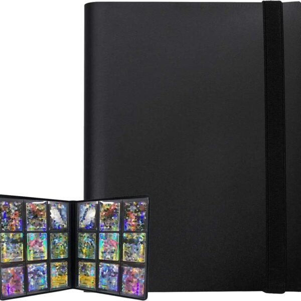 360-Card Trading Card Binder, 4 and 9 Pocket Album