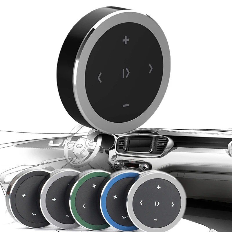 Wireless Car Steering Wheel Control Bluetooth Multimedia GPS Remote
