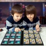 360-Card Trading Card Binder, 4 and 9 Pocket Album