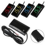 12V LED Digital Display Voltmeter Car Motorcycle Voltage Gauge