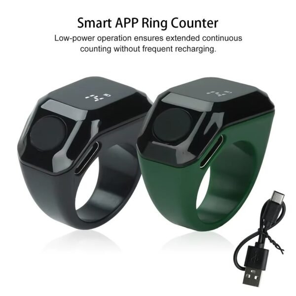 Smart APP Ring Counter Digital Display Bluetooth Tally Counter with