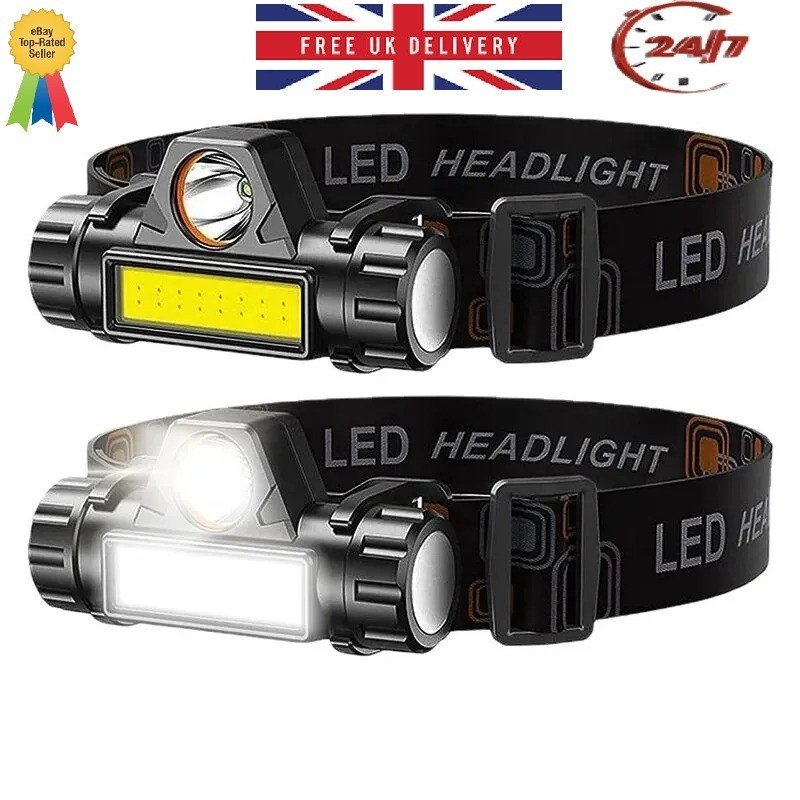 Super Powerful LED Zoomable Headlamp Rechargeable Head Torch Super Powerful LED Zoomable Headlamp Rechargeable Head Torch